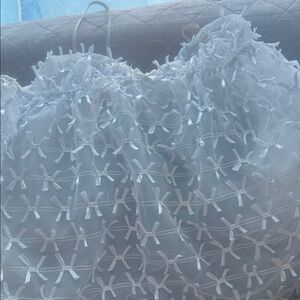 Victoria's Secret White Lace Chemise